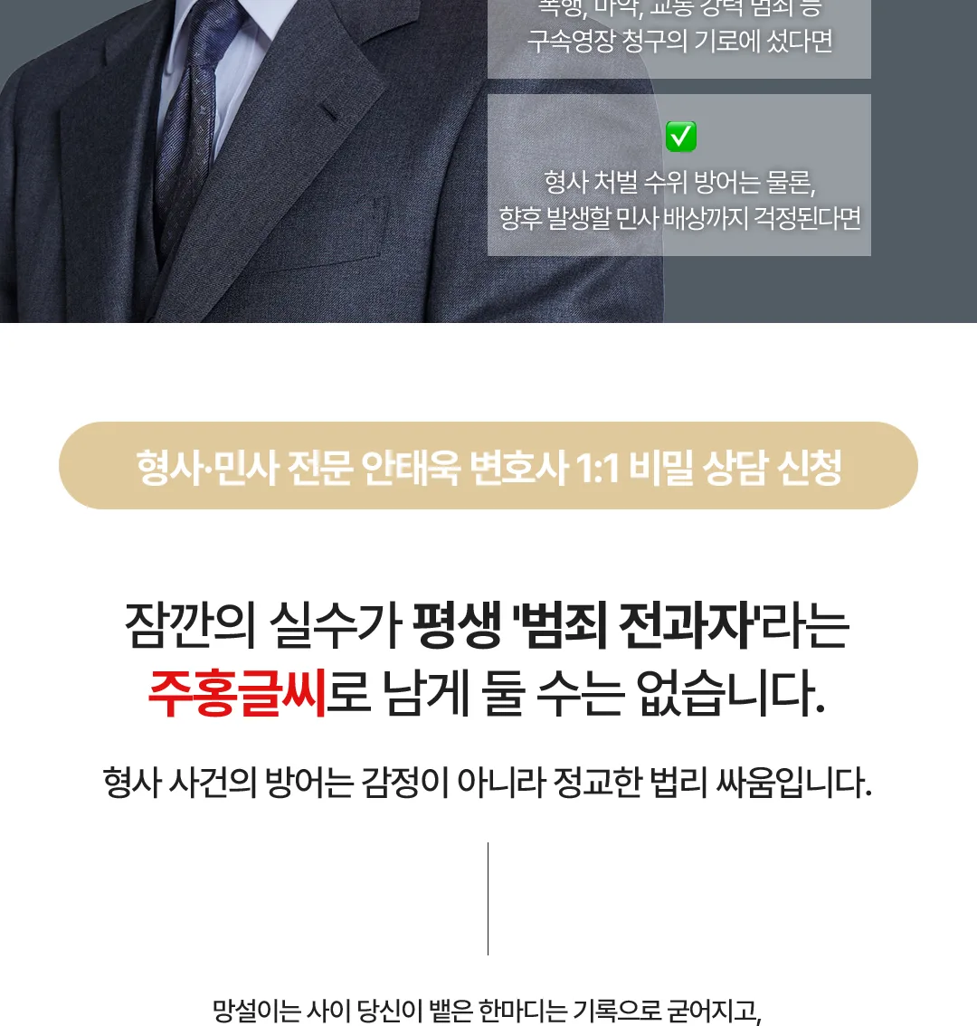 로어스 형사사건 대응 전략